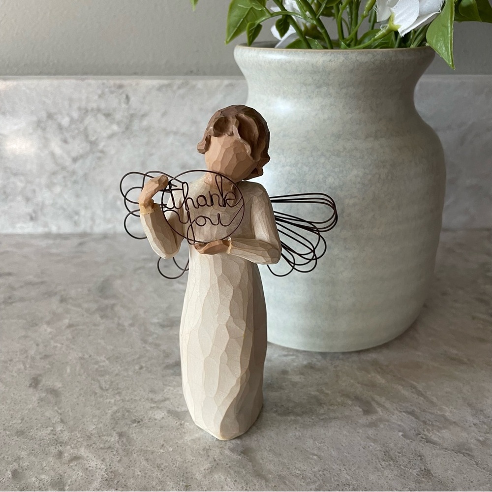 Willow Tree® Angel Just For You Thank You Figurine (no box)